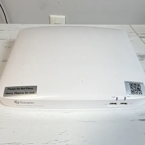 Swann DVR8-5680WRN 8-Channel DVR Security Recorder White Wired HDMI (DVR ONLY)