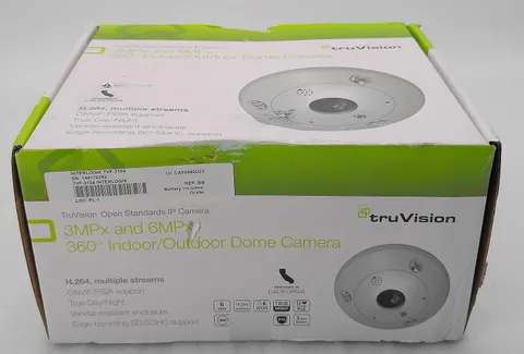 NEW INTERLOGIX TVF-3104 TRUVISION 6.0Mp OUTDOOR 360° IP NETWORK CAMERA