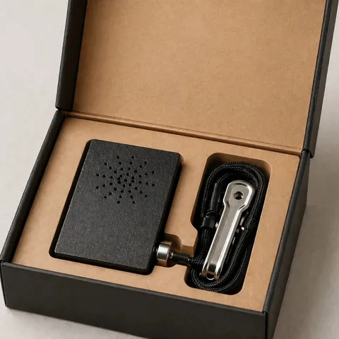 Portable Magnetic Security Alarm with Custom Travel Case