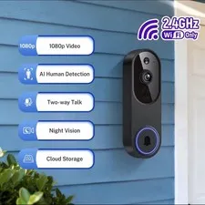 WiFi Ring Doorbell 1080P HD Security Camera Wireless Door Bell Camera With Chime