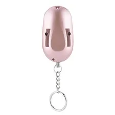 Personal Security Alarm Emergency Self Defense Alarm Keychain LED Light 130 GWCQ