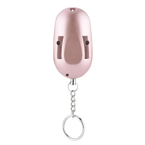 Personal Security Alarm Emergency Self Defense Alarm Keychain LED Light 130 GWCQ