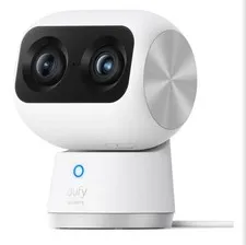 eufy Security 4K Indoor Cam S350, No Subscription, Dual Cameras, 8× Zoom, 360° C