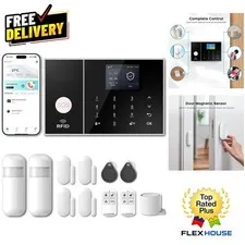 Expandable Security Alarm System: Connect Up to 100 Sensors for Total Safety