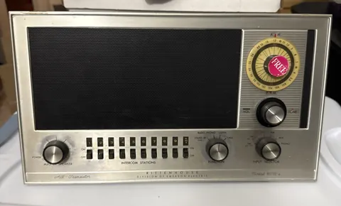 Vintage Rittenhouse RCM-4 Electric Intercom Speaker Talk Listen Untested Parts