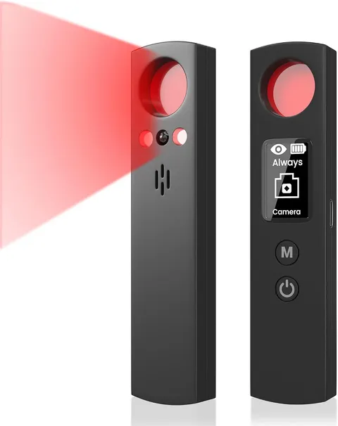 6-In-1 Hidden Camera Detectors GPS Detector Device W/Led Screen