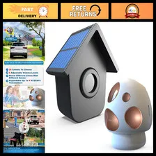 Wireless Driveway Alarm - 1/2 Mile Range Solar Motion Sensor Detector - Weatherp