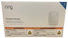 Ring - Alarm Contact Sensor (2nd Gen) (6-Pack) - White 4SD6SZ-0EN0 New