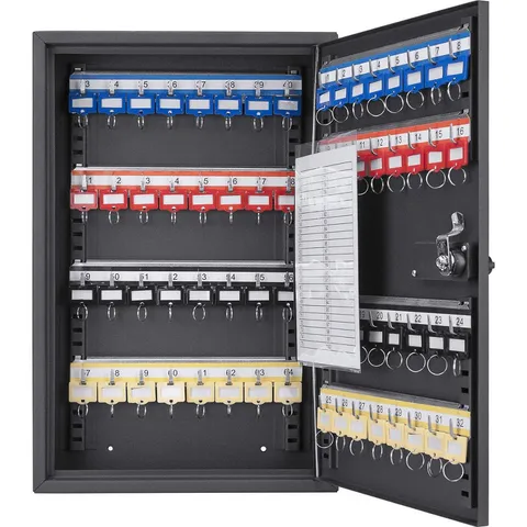 BARSKA CB13264 Key Cabinet,64 Keys,Dial Combination 465D79