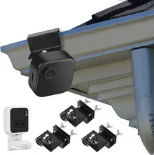 3Pack Gutter Mount for Blink Outdoor 4 (4Th Gen) / (3Rd Gen), with Outlet Wall M