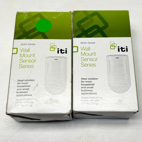2X Interlogix GE Security #6540(U)PI Wall Mount Motion Sensor/ NEW
