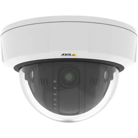 AXIS Q3708-PVE 180° Network Security Fixed Dome Camera System - TESTED