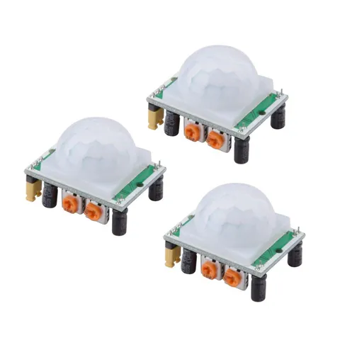 HCSR501 PIR Motion Sensor Module Infrared Human Body Detector Arduino 3 PCS