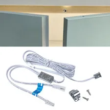 10Mm 12V/24V Cabinet Door Activated Light Switch, Auto On/Off Motion Sensor with