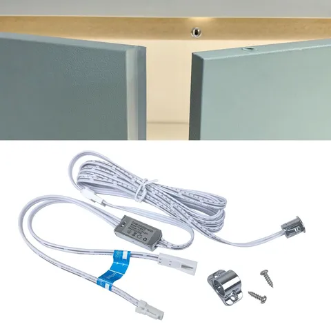 10Mm 12V/24V Cabinet Door Activated Light Switch, Auto On/Off Motion Sensor with