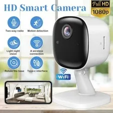1080P HD 360° Camara De Seguridad WIFI Inalambrica Para Casa Exterior Smart Home