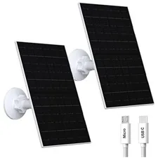 360° Adjustable Solar Charger for EufyCam - 2 Pack