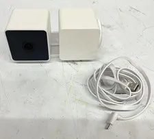 Wyze Cam Pan v3 Smart Home Security Camera, White, WYZECPAN3, Lot Of 2, AS-IS!