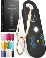 Personal Alarm for Self Defense with Low Battery Notice Strobe Light & Extra
