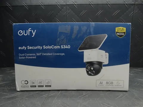 Eufy S340 SoloCam Wireless Outdoor Solar Pan and Tilt Security Camera