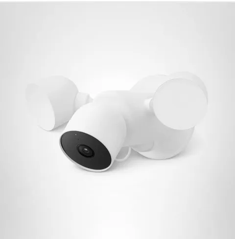 Google Nest Cam with Floodlight - Outdoor Camera - Floodlight Security Camera,