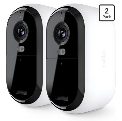 2-Pack Wireless Security Camera 2K Resolution Night Vision W/ 2-Way Audio New