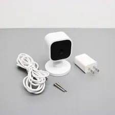 Blink Mini Indoor 1080p Wireless Security Camera - White