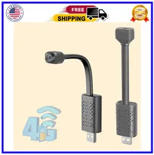 2K Mini 4G LTE Security Camera - No WiFi Needed, Night Vision & Motion Detection