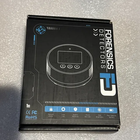 Radon Detector by Forensics | Home Use | Upgraded 20-Year Sensor Life Version 2