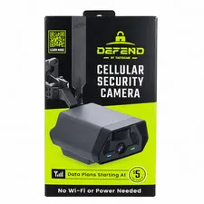 TACTACAM Defend LTE Cellular Low-Glow IR Waterproof Security Camera(Black)