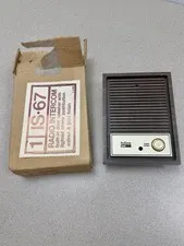 Nutone IS-67D Woodgrain Intercom Door speaker lighted pushbutton IM-4006 IS67