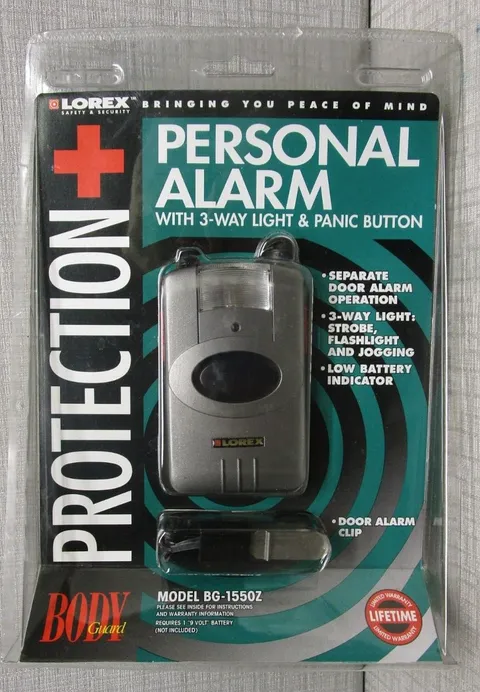 LOREX PERSONAL ALARM/PANIC  BG-1550Z 7859701550 3-WAY LIGHT DOOR ALARM