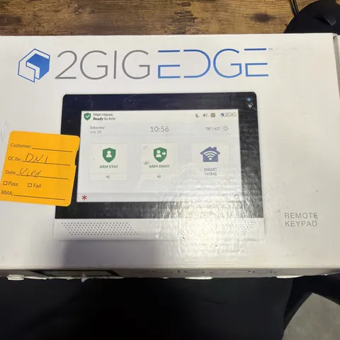 !!!USED!!!  2GIG 2GIG-EDG-RK Edge Remote Keypad Alarm
