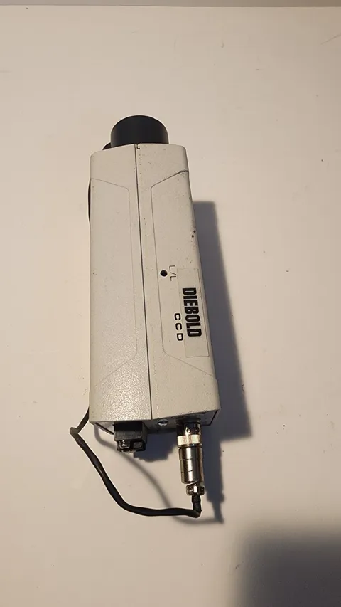 DIEBOLD CCD SECURITY Camera  USED MODEL NUMBER 49-008485 AC 24V 60 Hz 6.5 W