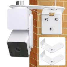 2x Metal Corner Mount for Wyze Cam Pan V3 V2 V4 Indoor Outdoor White