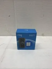 Ring - Wi-Fi Smart Video Doorbell - Wired with Chime - Black