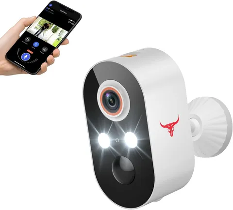 Security Cameras Wireless Outdoor, 1080P Battery Powered Camera - Brand New