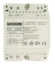 DIN4 230Vac/12Vac 1A Power Supply