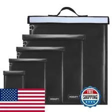 Hodufy 5 Pack Faraday Bags, Extra Large Faraday Bag Laptops & Tablets & Radio