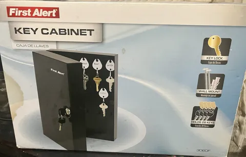 Brand-New In The Box, 1St Alert Wall Mount Key Cabinet Holds 28 Keys