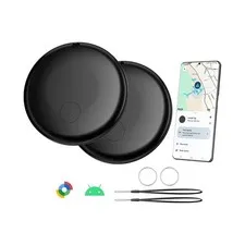 Air Smart Tags-2 Pack for Android, Google Android Tag Tracker Work ... Fast Ship