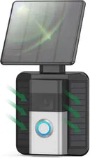 Solar Charger Only Compatible with Eufy Video Doorbell (USB-C Port) Waterproof C