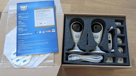 Night Owl WG4-2I Security System 1080p HD Wireless 2 Cameras, 4-Channel