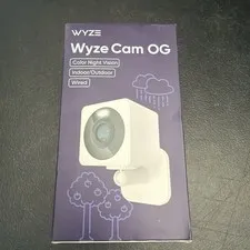 Wyze Cam OG 1080p HD Wired Indoor Outdoor Security Camera Spotlight Sealed