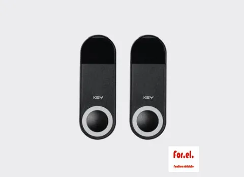 KEY 900FT43 Pair of outdoor photocells with 180° orientation for pillars