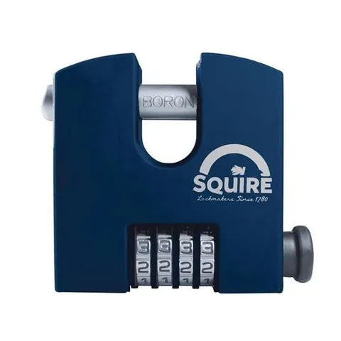 Squire SHCB65 Stronghold Re-Codable Padlock 4-Wheel HSQ{SHCB65}