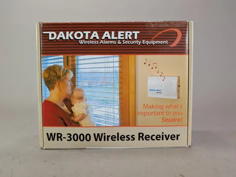 DAKOTA ALERT WR-3000 Wireless Receiver Wireless Alarm & Security