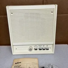 Nutone Scovill IS-408L 8" Inside Speaker 406 Intercom System Adobe White - NOS