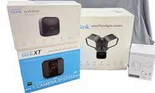 NEW Blink- Wired OUTDOOR Floodlight Camera Bundle