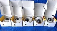 AXIS M3004-V 720p 1MP Indoor Mini Dome Security Camera, 2.8mm - Lot of 5 - Used